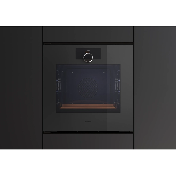 Gaggenau GO251100 Ovn Minimalistic series Venstrehngslet - onyx, bredde 60 cm