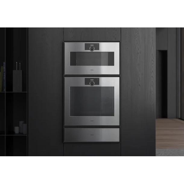 Gaggenau GS480120 Kombidampovn Expressive series Hjrehngslet - rustfrit stl, bredde 76 cm