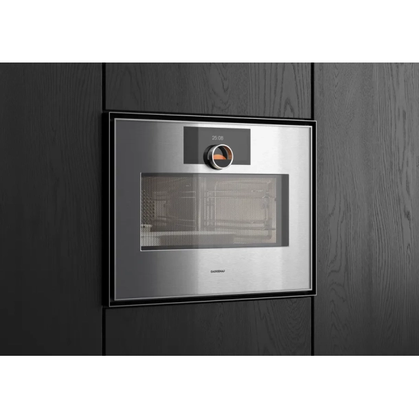 Gaggenau GM450120 Mikrokombiovn Expressive series Hjrehngslet - rustfrit stl, bredde 60 cm