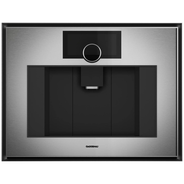 Gaggenau GC451120 Espressomaskine Expressive series Venstrehngslet - rustfrit stl, bredde 60 cm