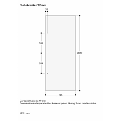 Gaggenau RVC477190 Vario k�leskab serie 400 Fuldt integrerbart 76,2 cm
