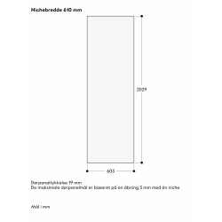 Gaggenau RVC467190 Vario k�leskab serie 400 Fuldt integrerbart 61 cm