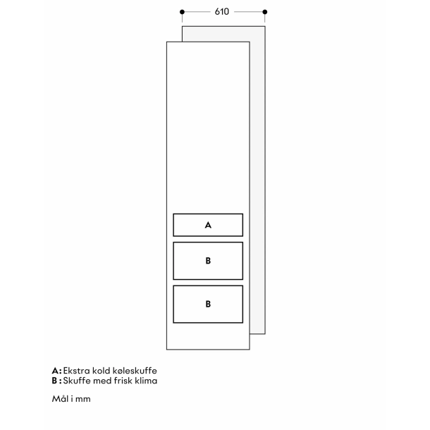 Gaggenau RVC467190 Vario k�leskab serie 400 Fuldt integrerbart 61 cm