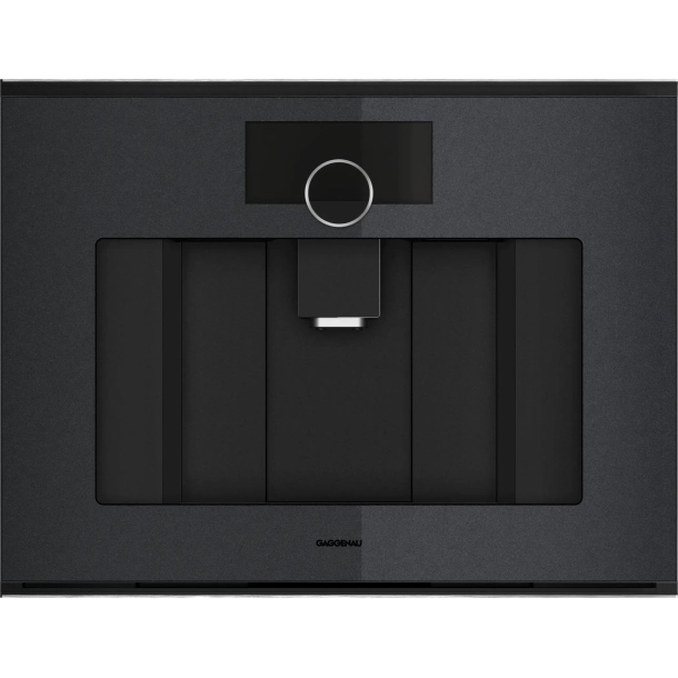 Gaggenau GC251100 serie Minimalistic fuldautomatisk Espressomaskine 60 x 45 cm Gaggenau Onyx 