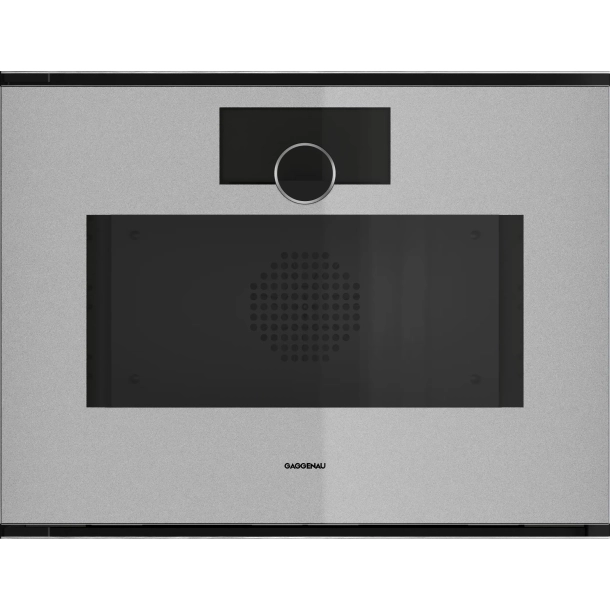 Gaggenau GS241130 Kombidampovn Minimalist series Venstrehngslet - sterling, bredde 60 cm