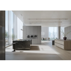 Gaggenau GS241130 Kombidampovn Minimalist series Venstrehngslet - sterling, bredde 60 cm