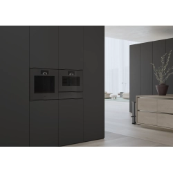 Gaggenau GS241100 Kombidampovn Minimalist series Venstrehngslet - onyx, bredde 60 cm