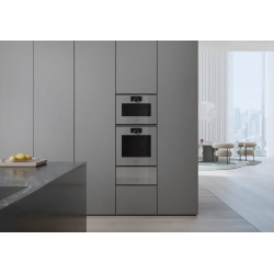 Gaggenau GS241130 Kombidampovn Minimalist series Venstrehngslet - sterling, bredde 60 cm