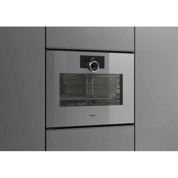 Gaggenau GS241130 Kombidampovn Minimalist series Venstrehngslet - sterling, bredde 60 cm