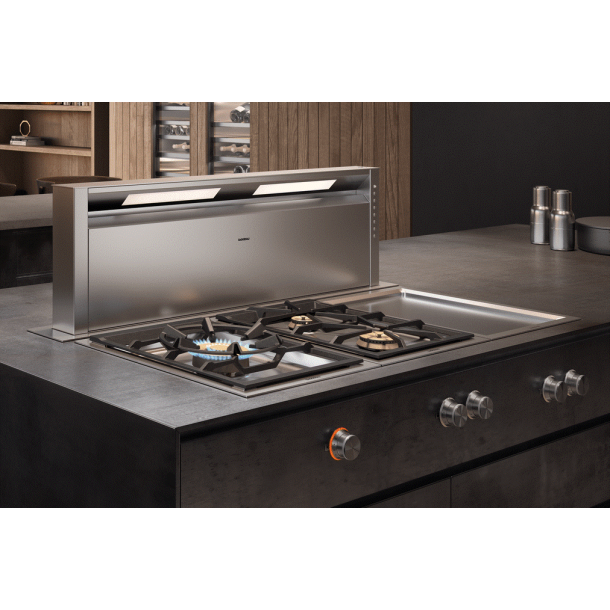 Gaggenau AL400122 Bordemfang Serie 400 120 cm, Rustfrit stl - Bemrk uden motor