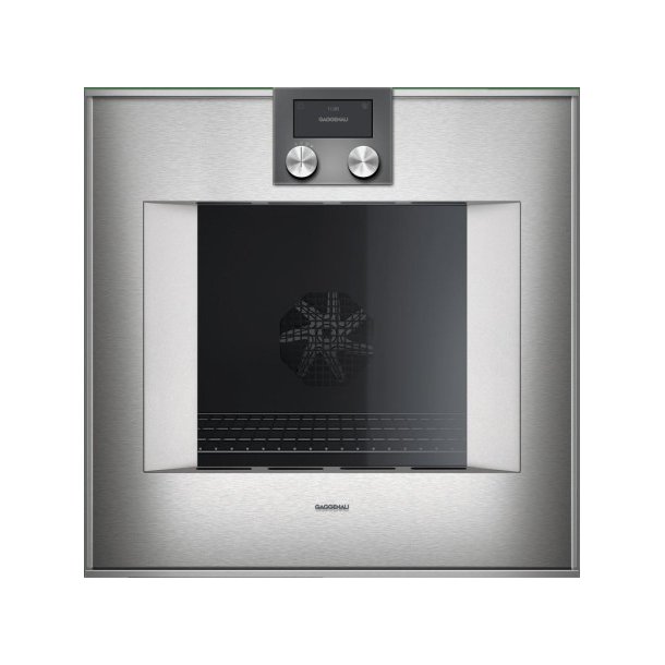  Gaggenau BO471112 Ovn serie 400 Venstre hngslet - Rustfrit stl Bredde 60 cm