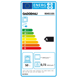 Gaggenau BS451101 Kombidampovn serie 400 Venstrehngslet