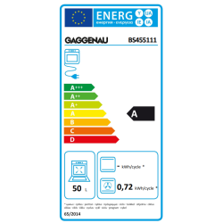  Gaggenau BS455111 Kombidampovn serie 400 Venstrehngslet