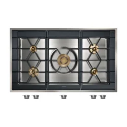 Gaggenau CG492111F Gaskogetop serie 400 Rustfrit stl Bredde 100.2 cm - Flaskegas