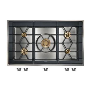 Gaggenau CG492111F Gaskogetop serie 400 Rustfrit stl Bredde 100.2 cm - Flaskegas