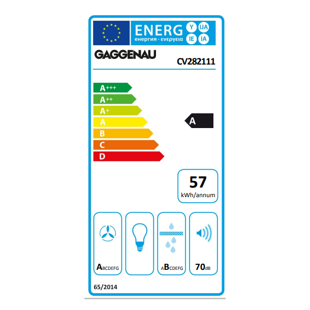 Gaggenau CV282111 Kogezone med integr. emhtte - med ramme - 80 cm