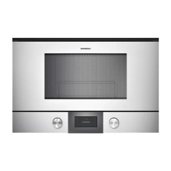 Gaggenau BMP224130 Mikroblgeovn serie 200 Hel glasdr i Gaggenau Silver hjrehngslet 