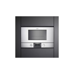 Gaggenau BMP224130 Mikroblgeovn serie 200 Hel glasdr i Gaggenau Silver hjrehngslet 