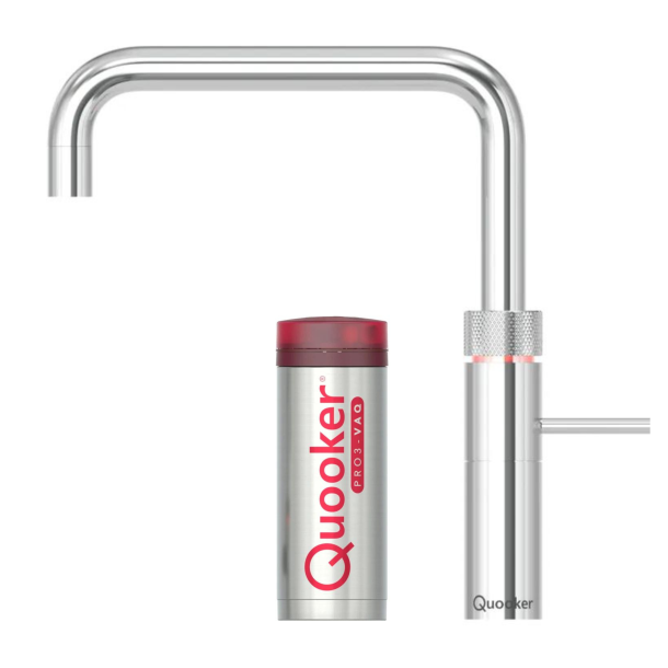 Quooker Fusion Square inkl. Pro3 beholder - Krom