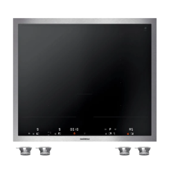 Gaggenau VI462115 Vario flex induktionskogetop serie 400 Ramme i rustfrit stl Bredde 60 cm