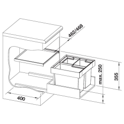 BLANCO FLEXON II 50/3 3 
