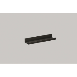 Alape Assist hylde 60x10 cm, mat sort