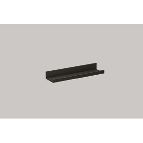 Alape Assist hylde 60x10 cm, mat sort