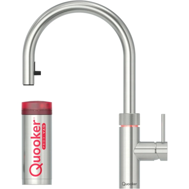 Quooker Flex inkl. Pro3B Rustfrit stl